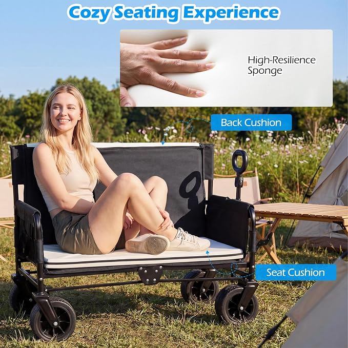 Vernula Folding Wagon Seat