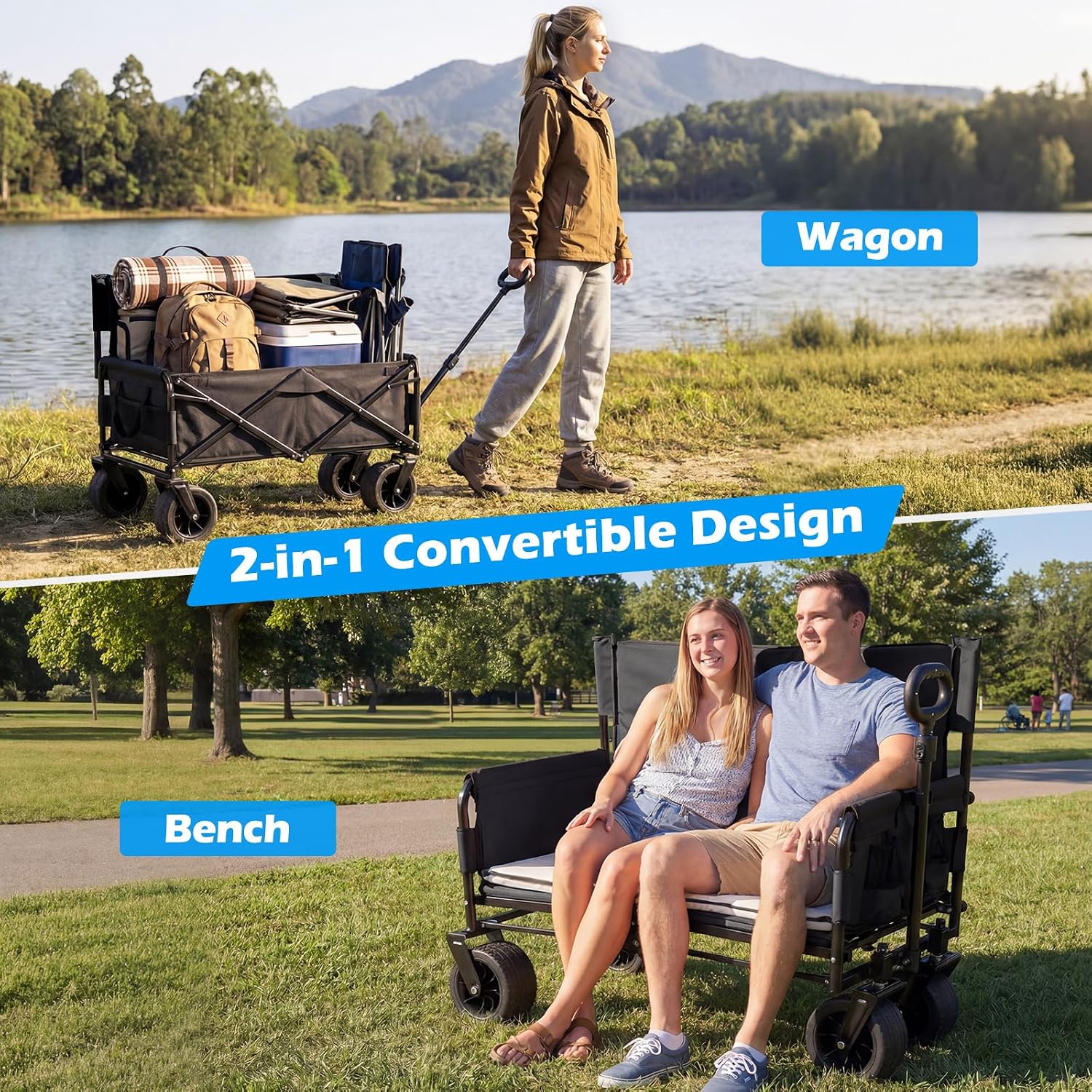 Vernula Folding Wagon Seat